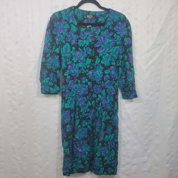 dawn joy fashions | Dresses | Vintage Dawn Joy Fashions 98s Longsleeve Dress Green Purpleblack Size Small | Poshmark dawn joy fashions | Dresses | Vintage Dawn Joy Fashions 98s Longsleeve Dress Green Purpleblack Size Small | Poshmark